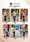 Star Light Vol 2 By Kadlee Rayon Printed Ladies Shirt Exporters In India